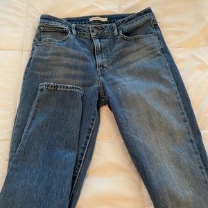 Levi high rise jeans